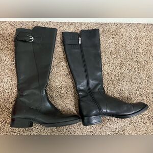 Ariat Tall Riding Boot Size 8.5 Black Leather